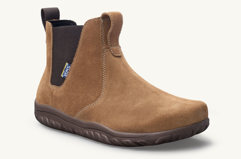 Lems Stiefel Chelsea Damen Braun | VXN4843WZ