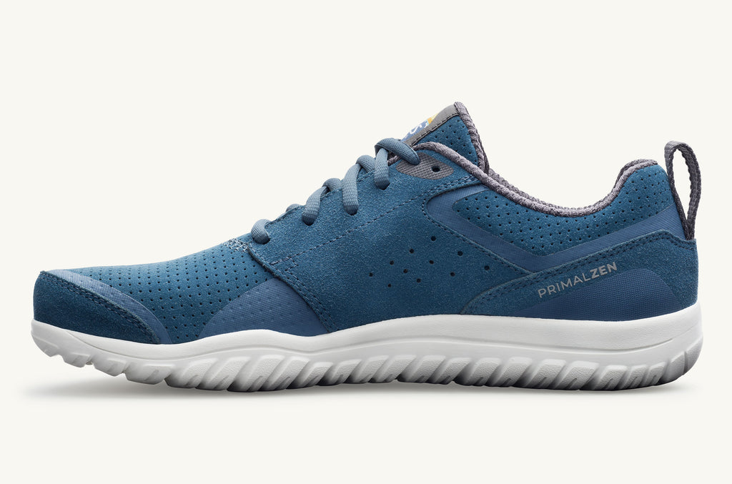 Lems Wildleder Sneakers Primal Zen Damen Blau | JUK4839WX